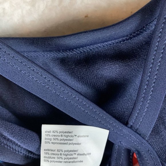 Speedo Swimsuit Womens 10/36 Multicolor Star Print Prolt Flyback One Piece 8072 - Picture 6 of 7